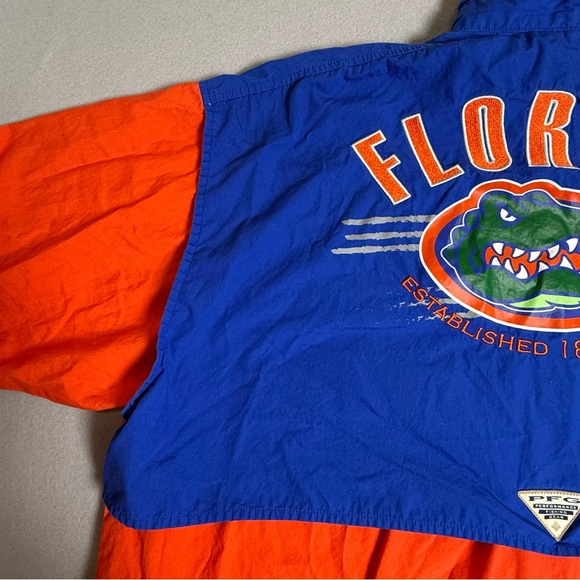 Florida Gators Albert Est. 1853 NCAA Vintage Stitched SEC Orange Shirt M - Picture 3 of 8